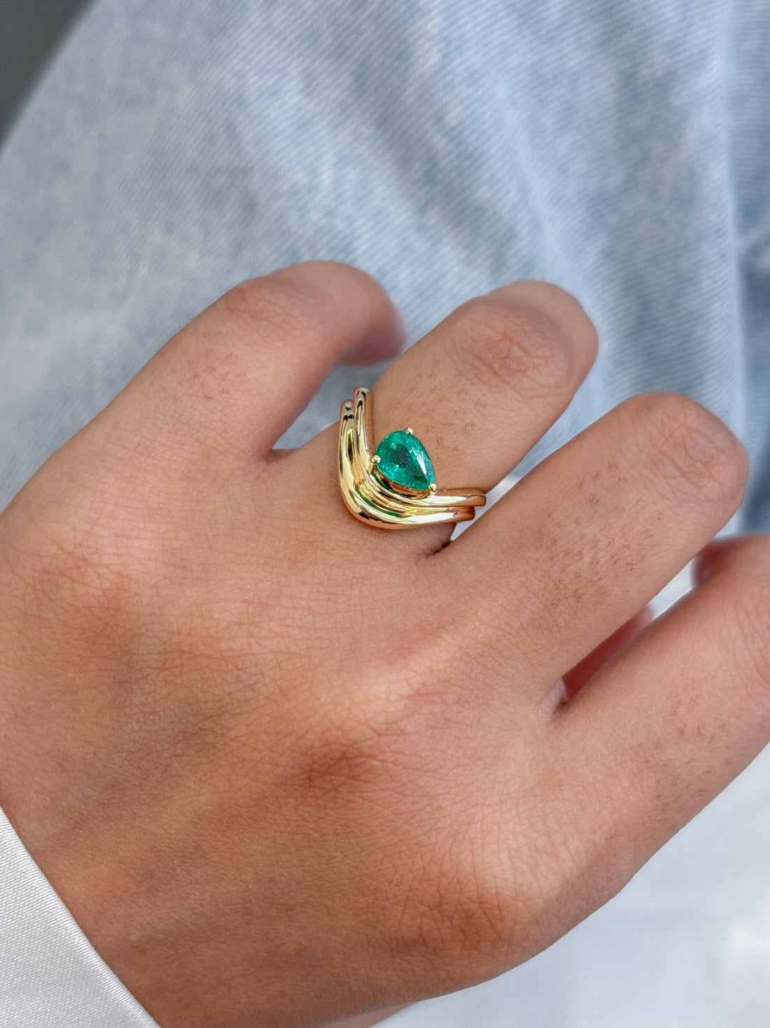 JPRG-4835/11789 Emerald Ring | 18K