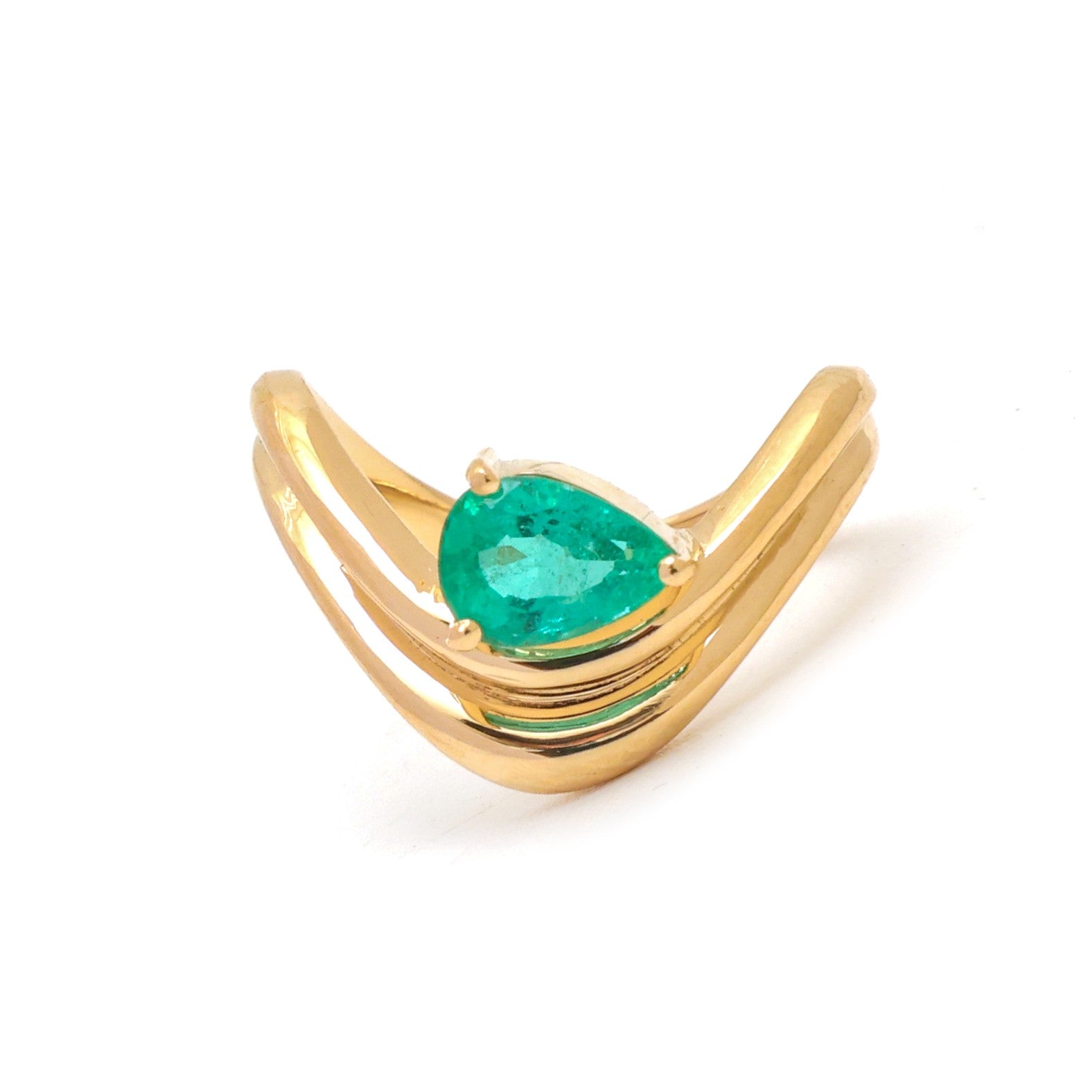 JPRG-4835/11789 Emerald Ring | 18K