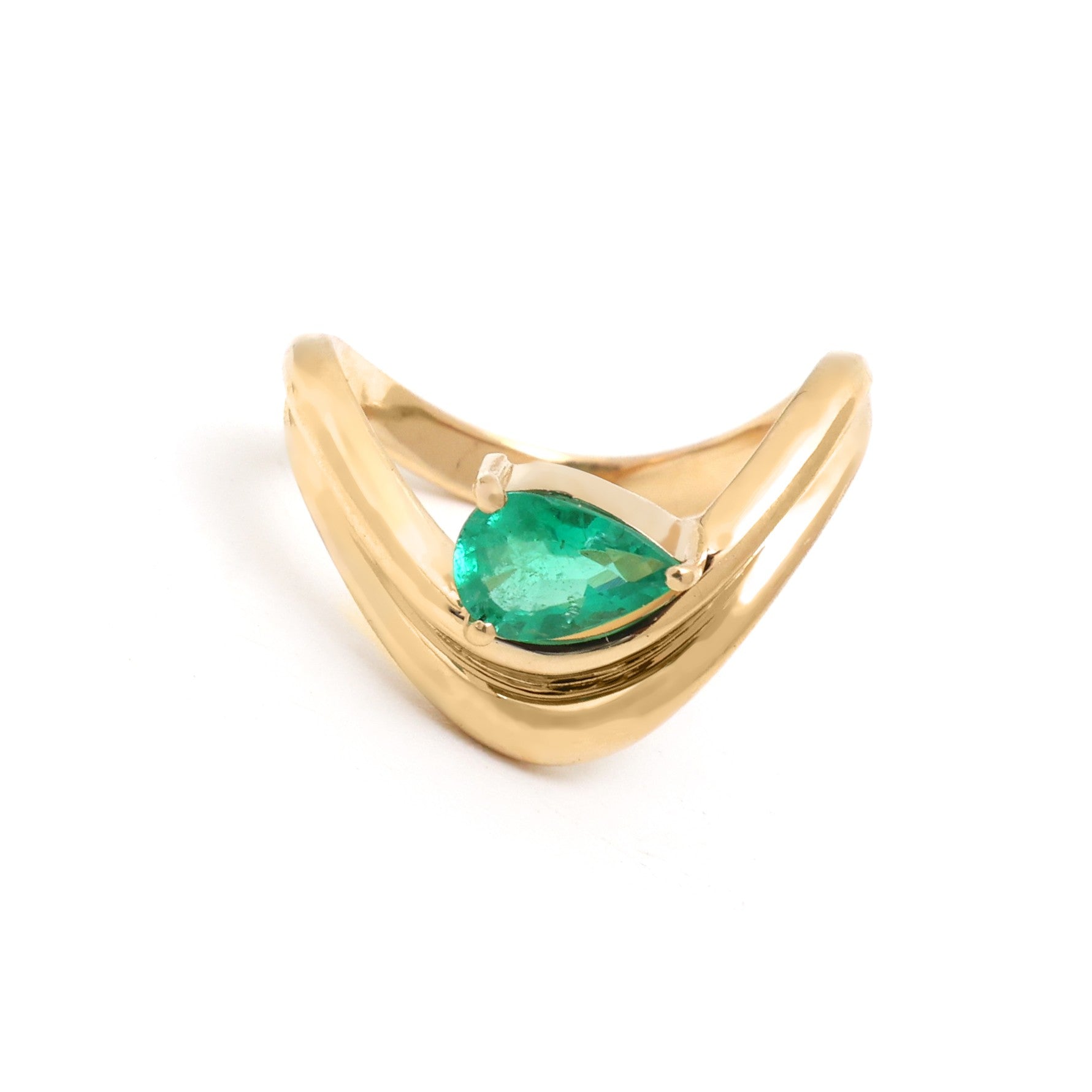 JPRG-4837/11791 Emerald Ring | 18K