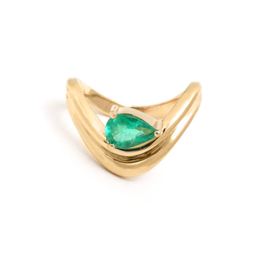 JPRG-4837/11791 Emerald Ring | 18K
