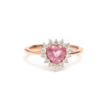 JPRG-483/1450 Pink Sapphire Ring | 18K