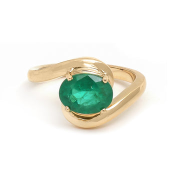 JPRG-4847/11801 Emerald Ring | 18K