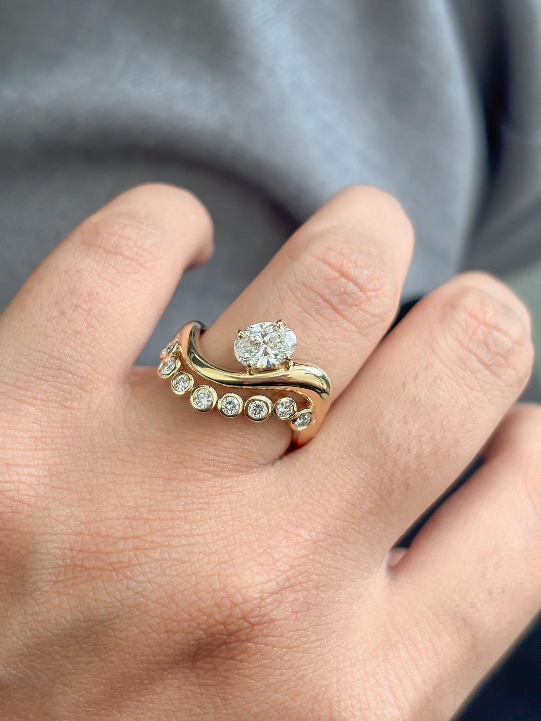 JPRG-4852/11822 Lab Grown Diamond Ring | 14K