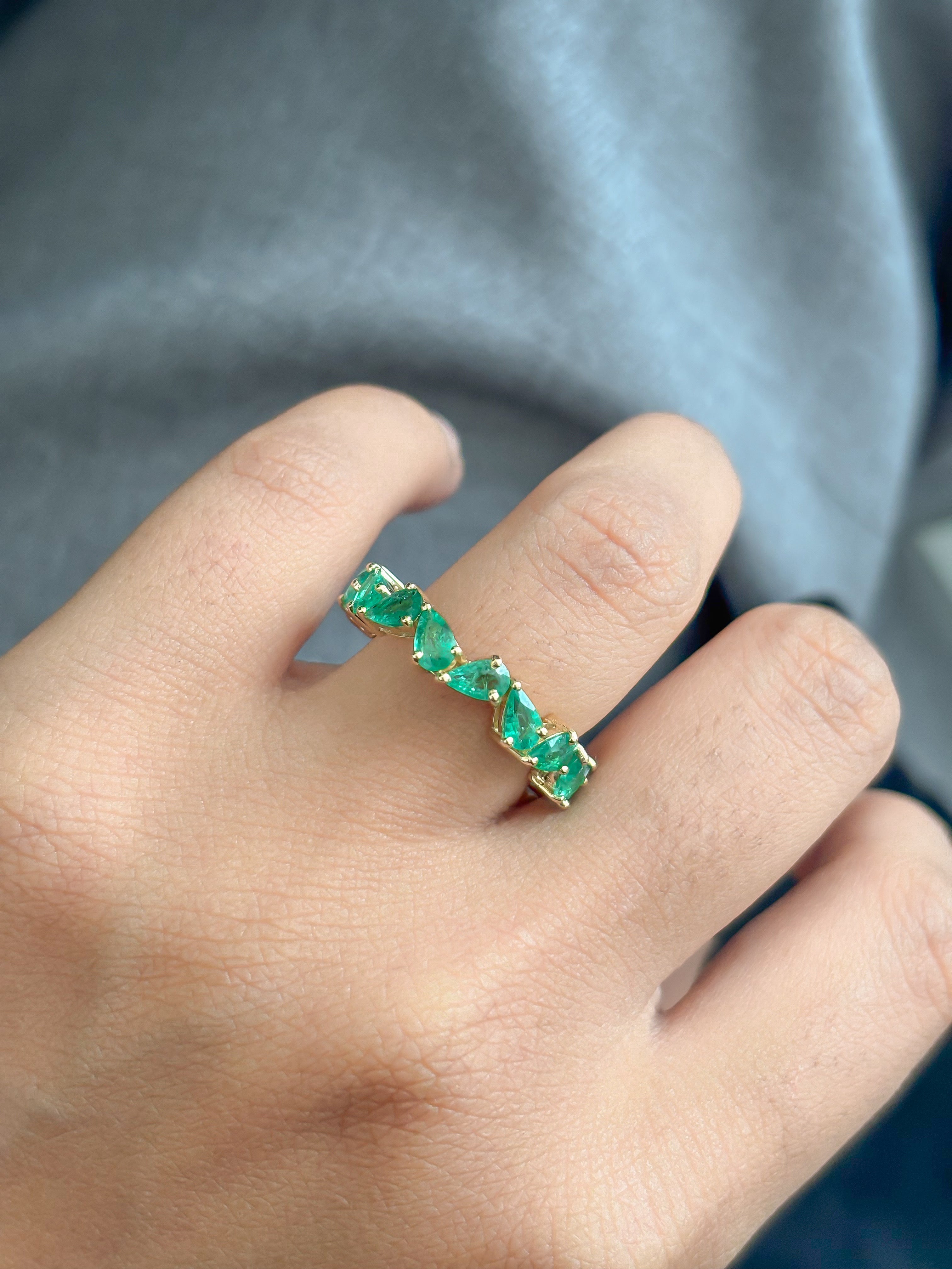 JPRG-4859/11829 Emerald Ring | 14K