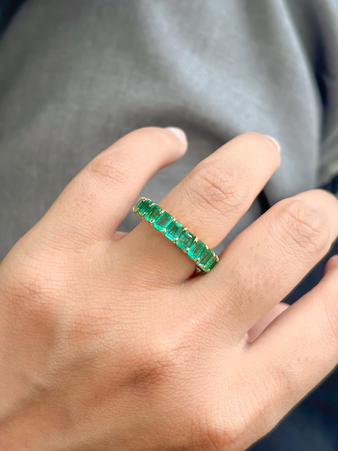 JPRG-4862/11832 Emerald Ring | 18K