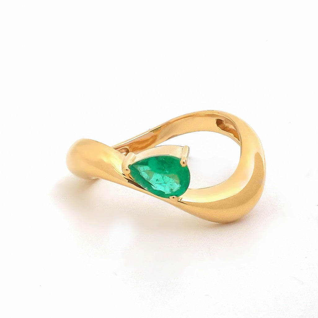 JPRG-4865/11835 Emerald Ring | 18K