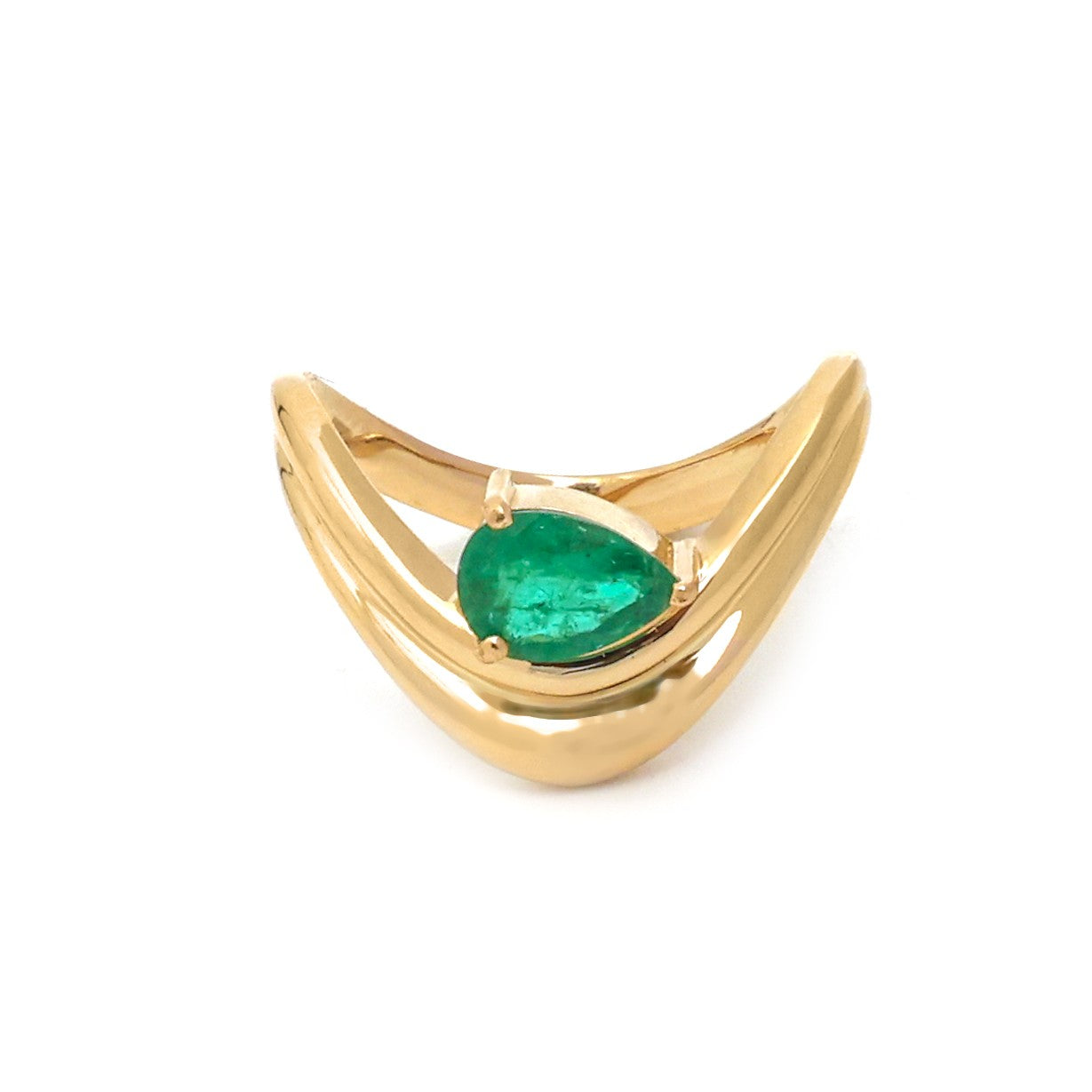 JPRG-4871/11841 Emerald Ring | 18K