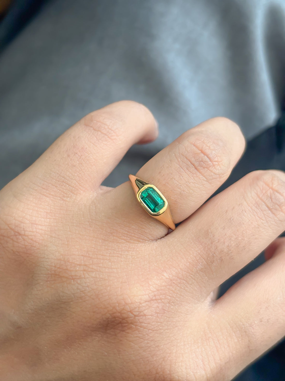 JPRG-4876/11865 Emerald Ring | 18K