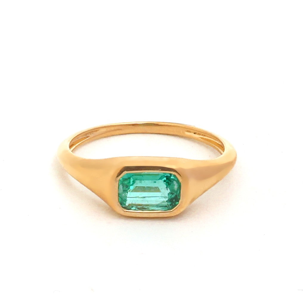 JPRG-4876/11865 Emerald Ring | 18K