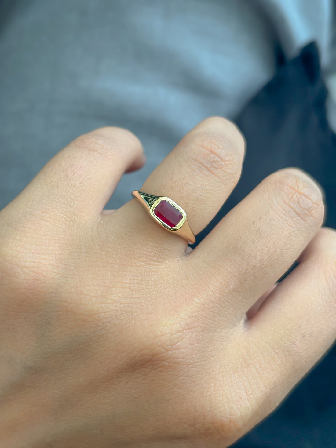 JPRG-4879/11868 Ruby Ring | 18K