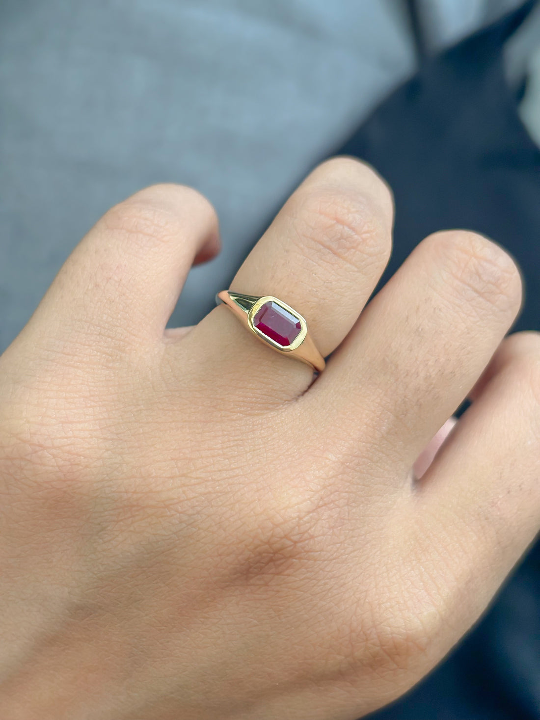 JPRG-4880/11869 Ruby Ring | 14K