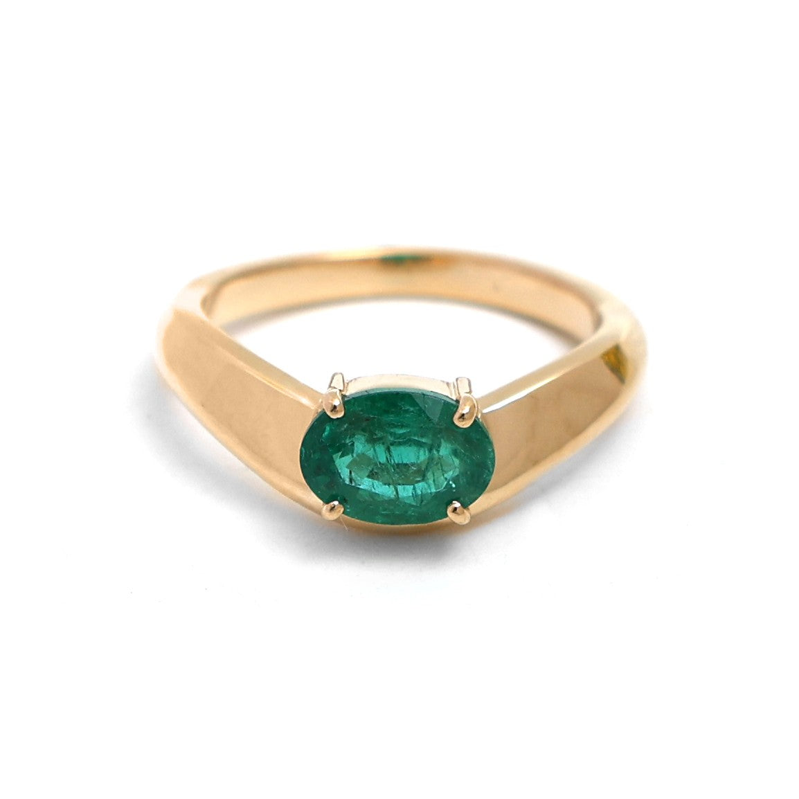 JPRG-4904/11930 Emerald Ring | 18K