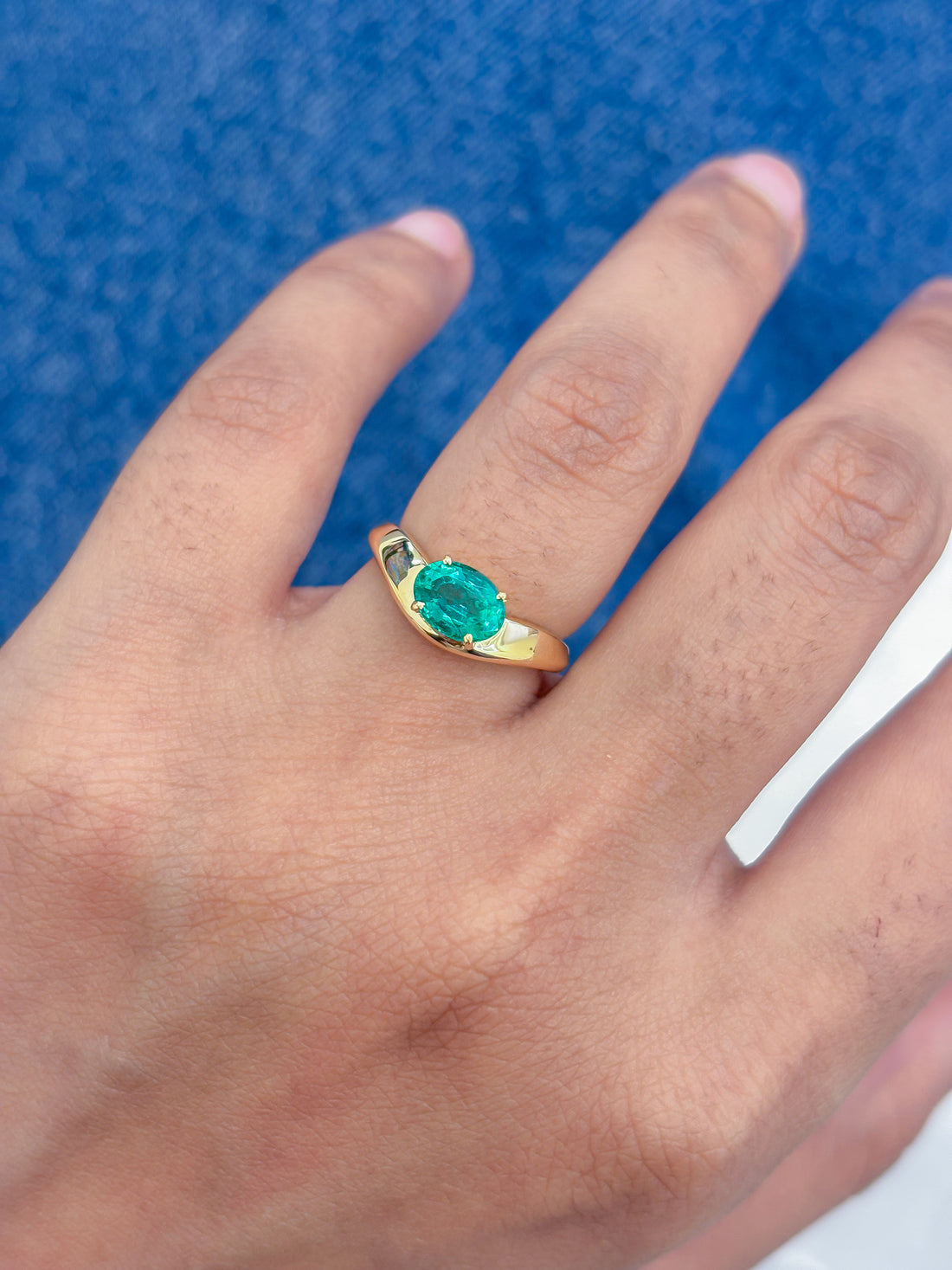 JPRG-4905/11931 Emerald Ring | 18K