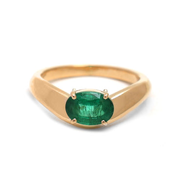 JPRG-4911/11937 Emerald Ring | 18K