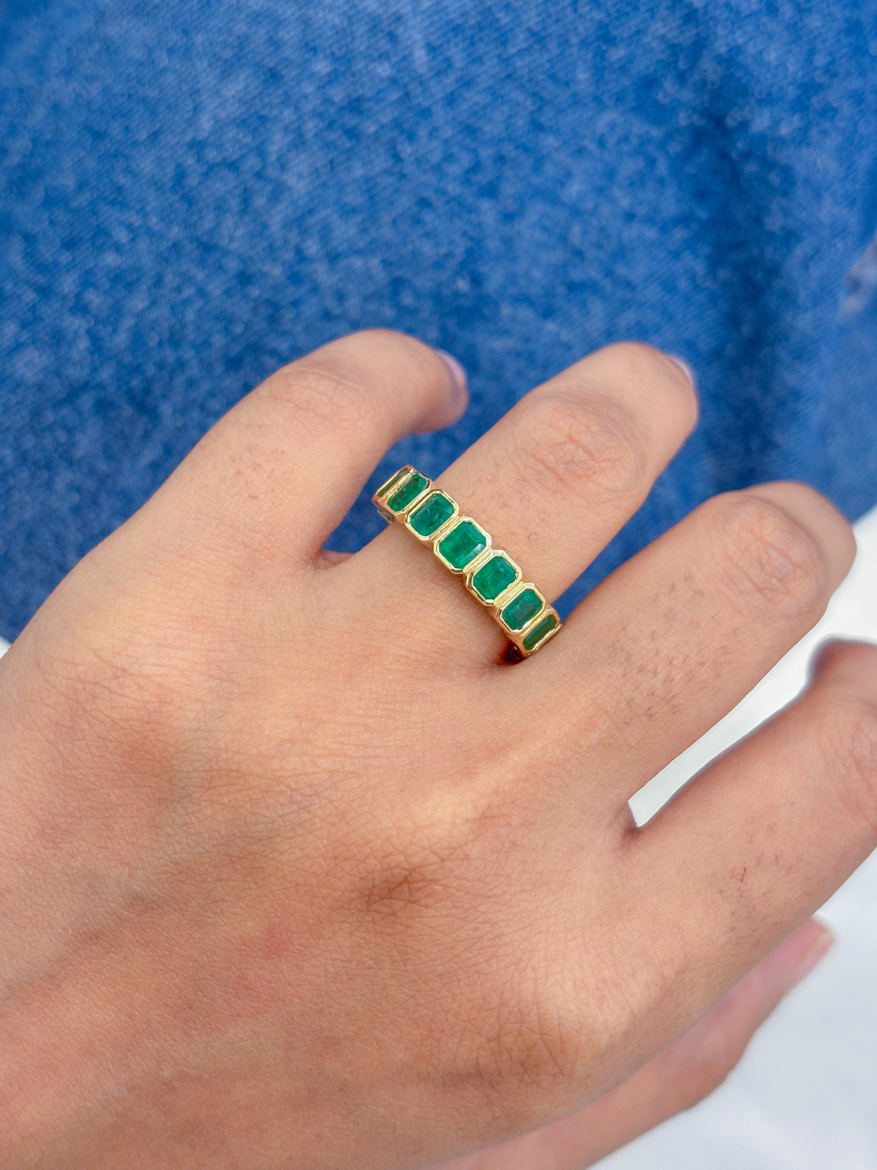 JPRG-4916/11942 Emerald Ring | 14K