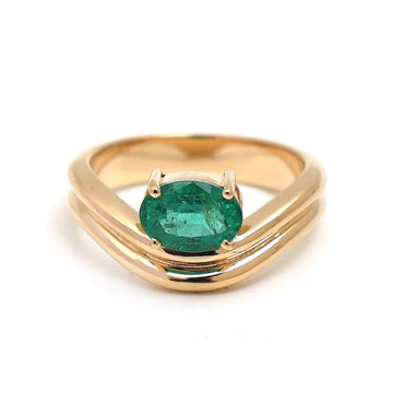 JPRG-4928/11976 Emerald Ring | 18K