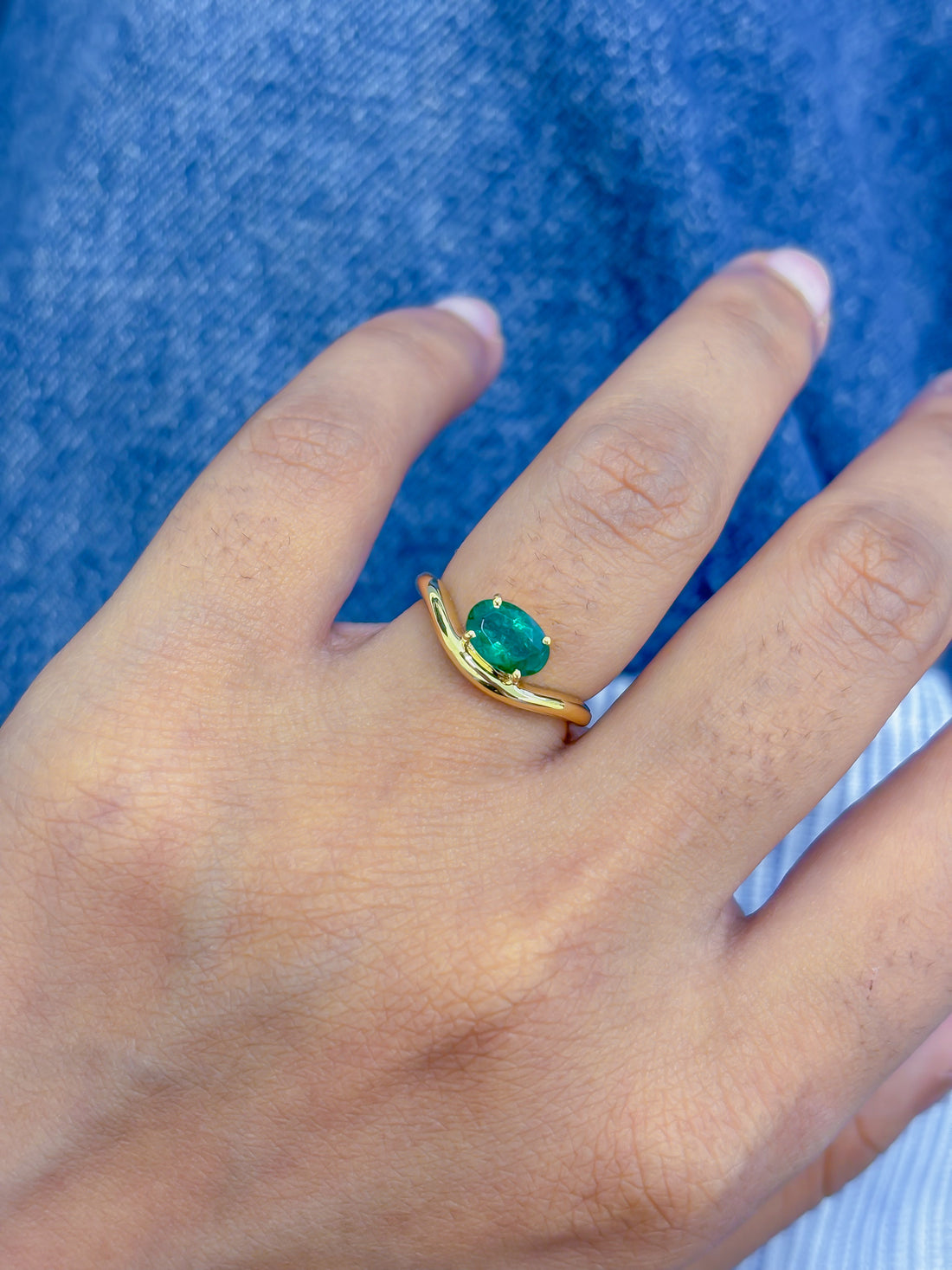 JPRG-4937/11991 Emerald Ring | 18K