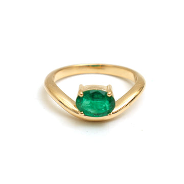 JPRG-4937/11991 Emerald Ring | 18K