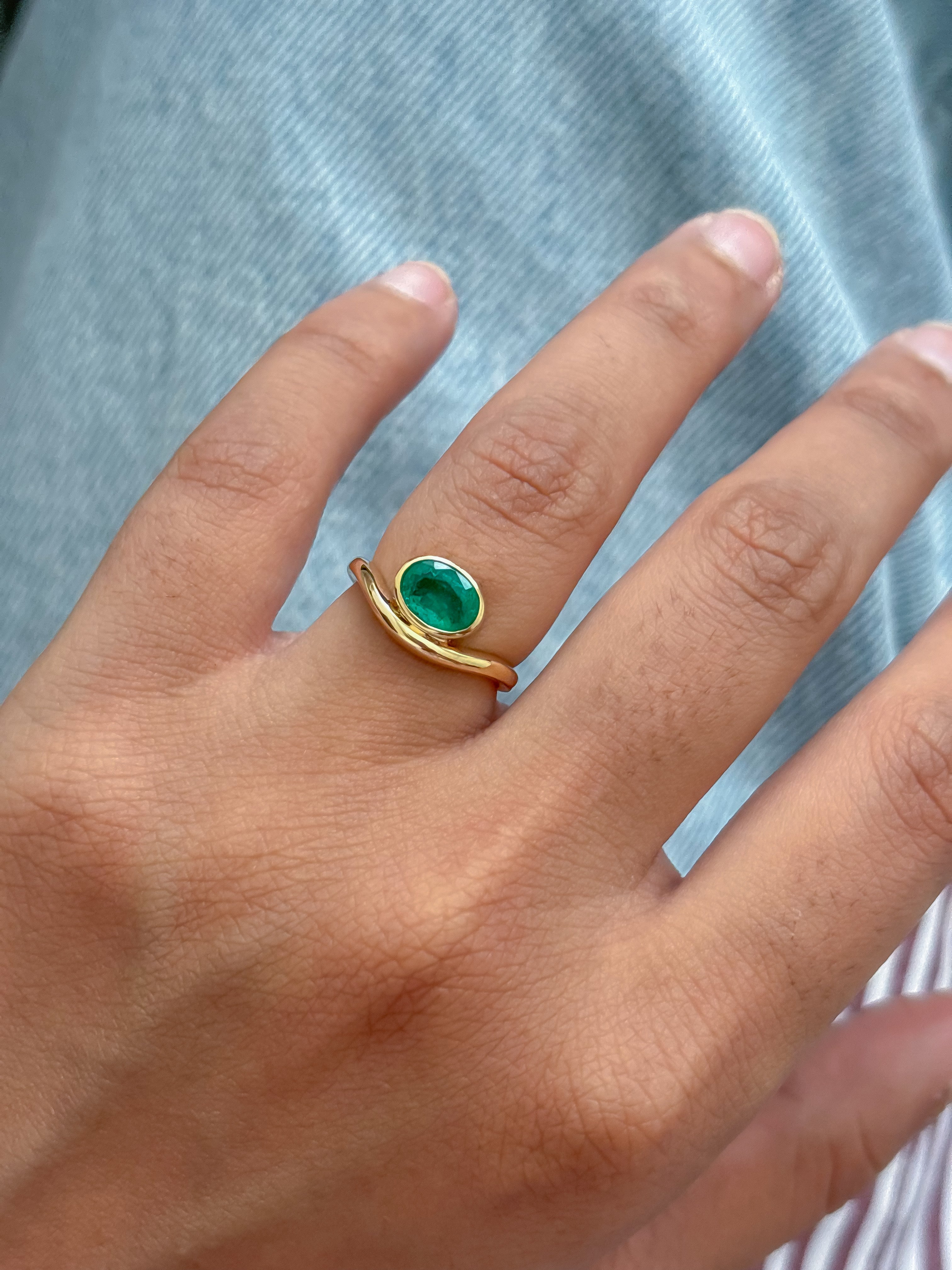 JPRG-4942/11997 Emerald Ring | 18K