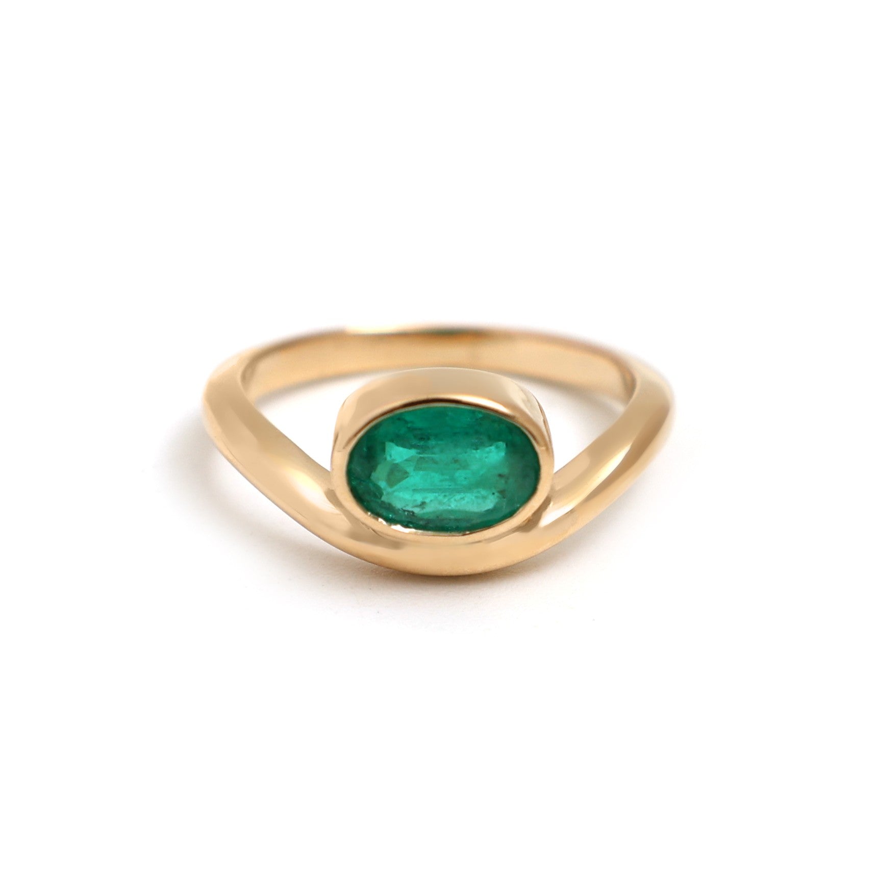 JPRG-4942/11997 Emerald Ring | 18K