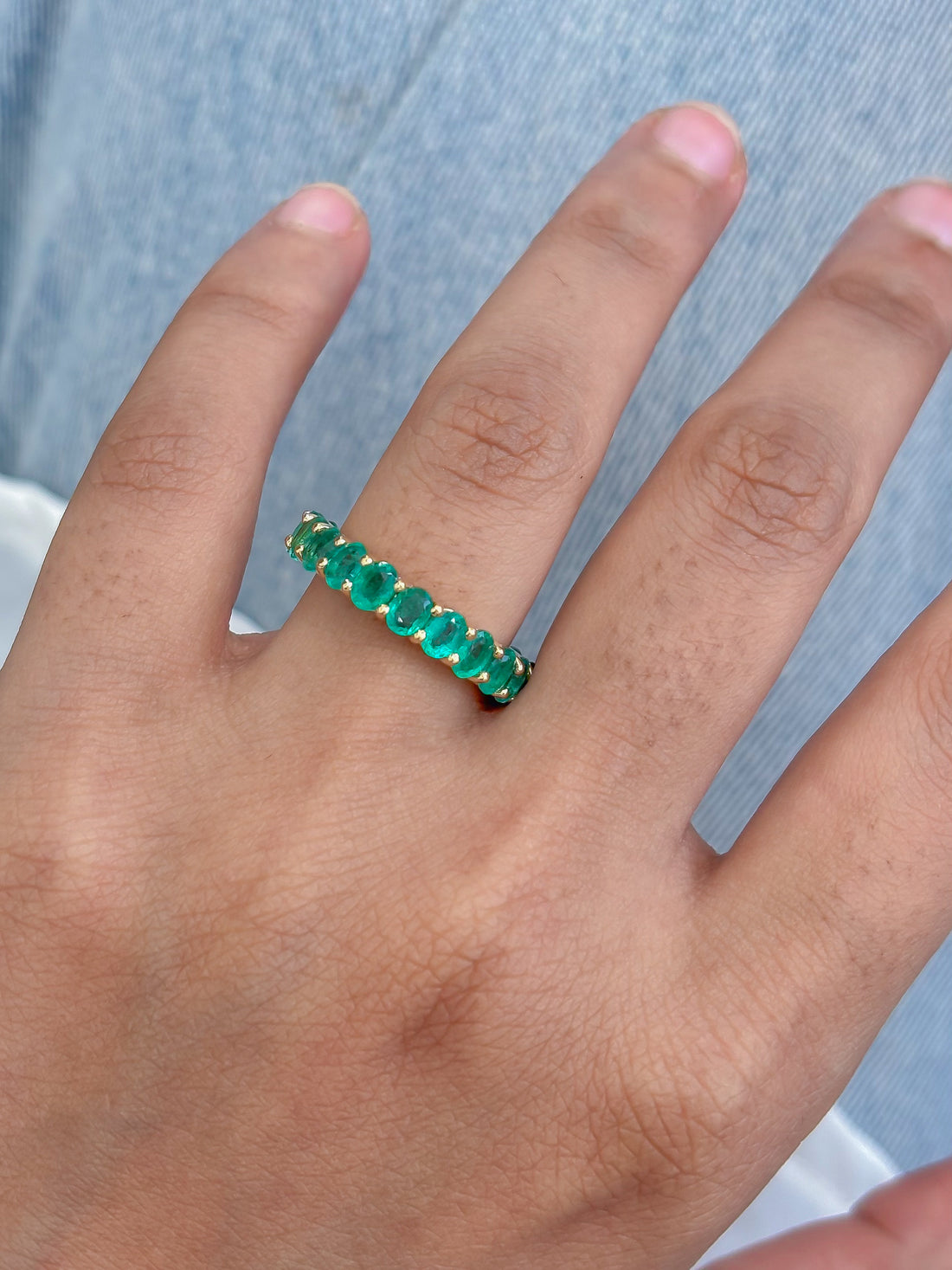 JPRG-4968/12047 Emerald Ring | 18K