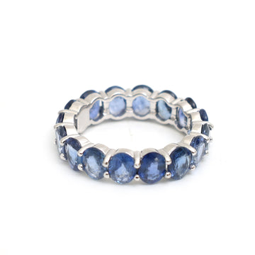 JPRG-4976/12069 Blue Sapphire Ring | 18K