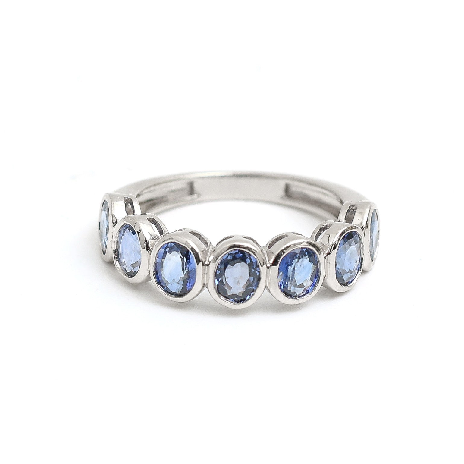 JPRG-4982/12087 Blue Sapphire Ring | 18K