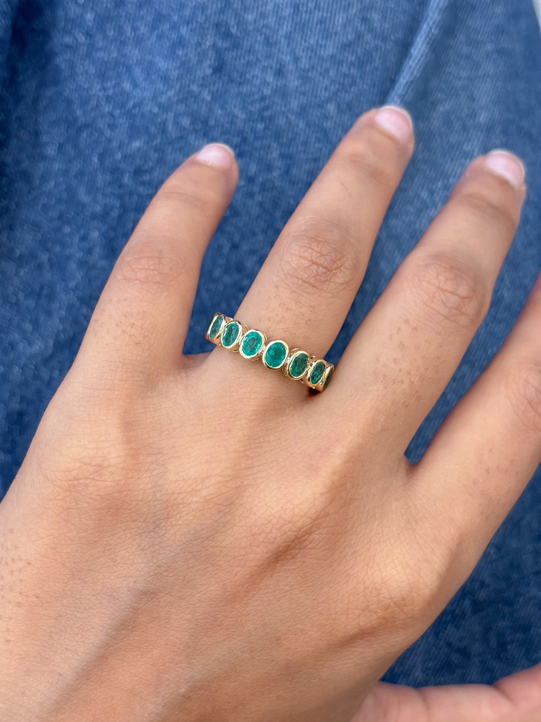 JPRG-4985/12090 Emerald Ring | 18K