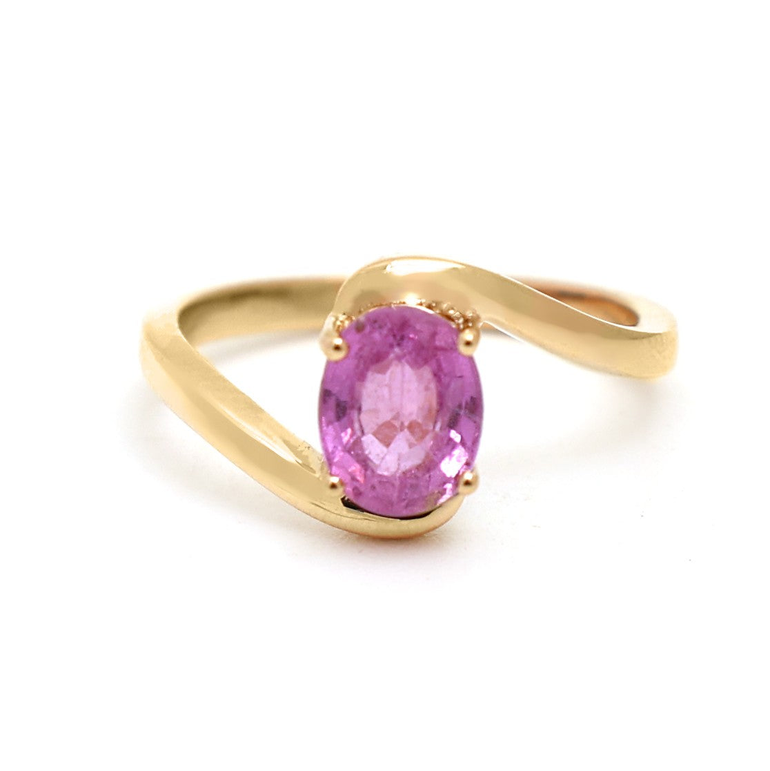 JPRG-4989/12094 Pink Sapphire Ring | 18K