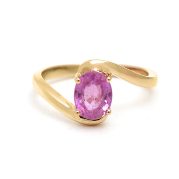 JPRG-4989/12094 Pink Sapphire Ring | 18K