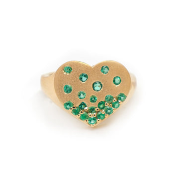JPRG-4994/12099 Emerald Ring | 18K