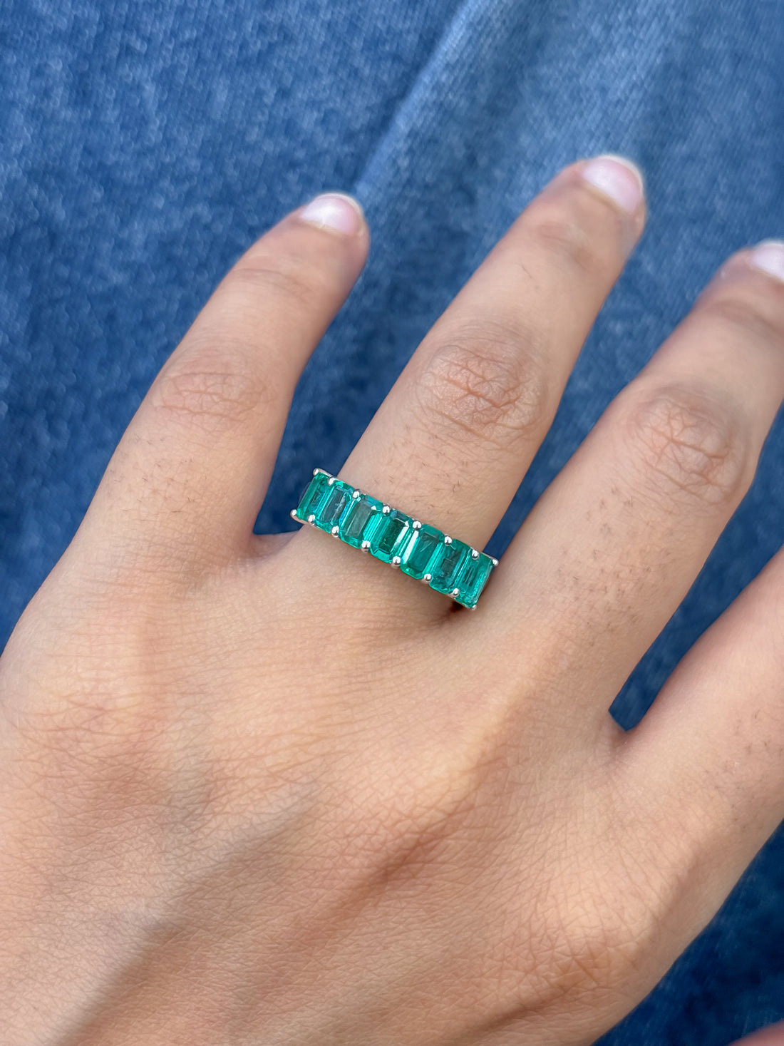 JPRG-4998/12103 Emerald Ring | 18K