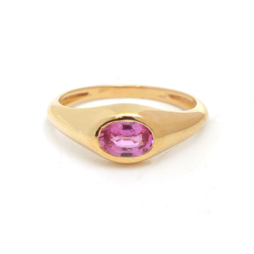 JPRG-5000/12112 Pink Sapphire Ring | 14K