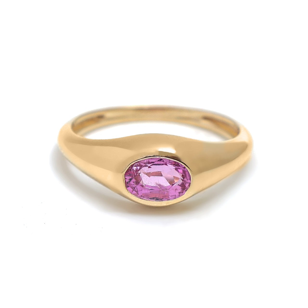 JPRG-5001/12113 Pink Sapphire Ring | 14K