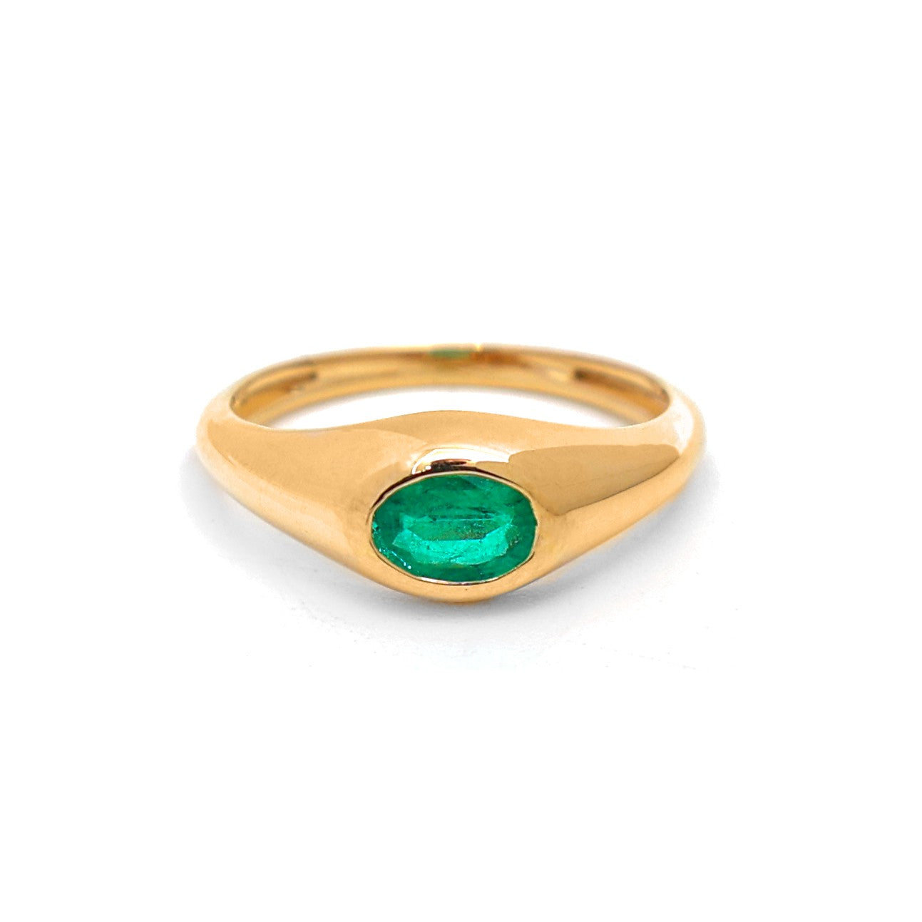 JPRG-5002/12114 Emerald Ring | 14K