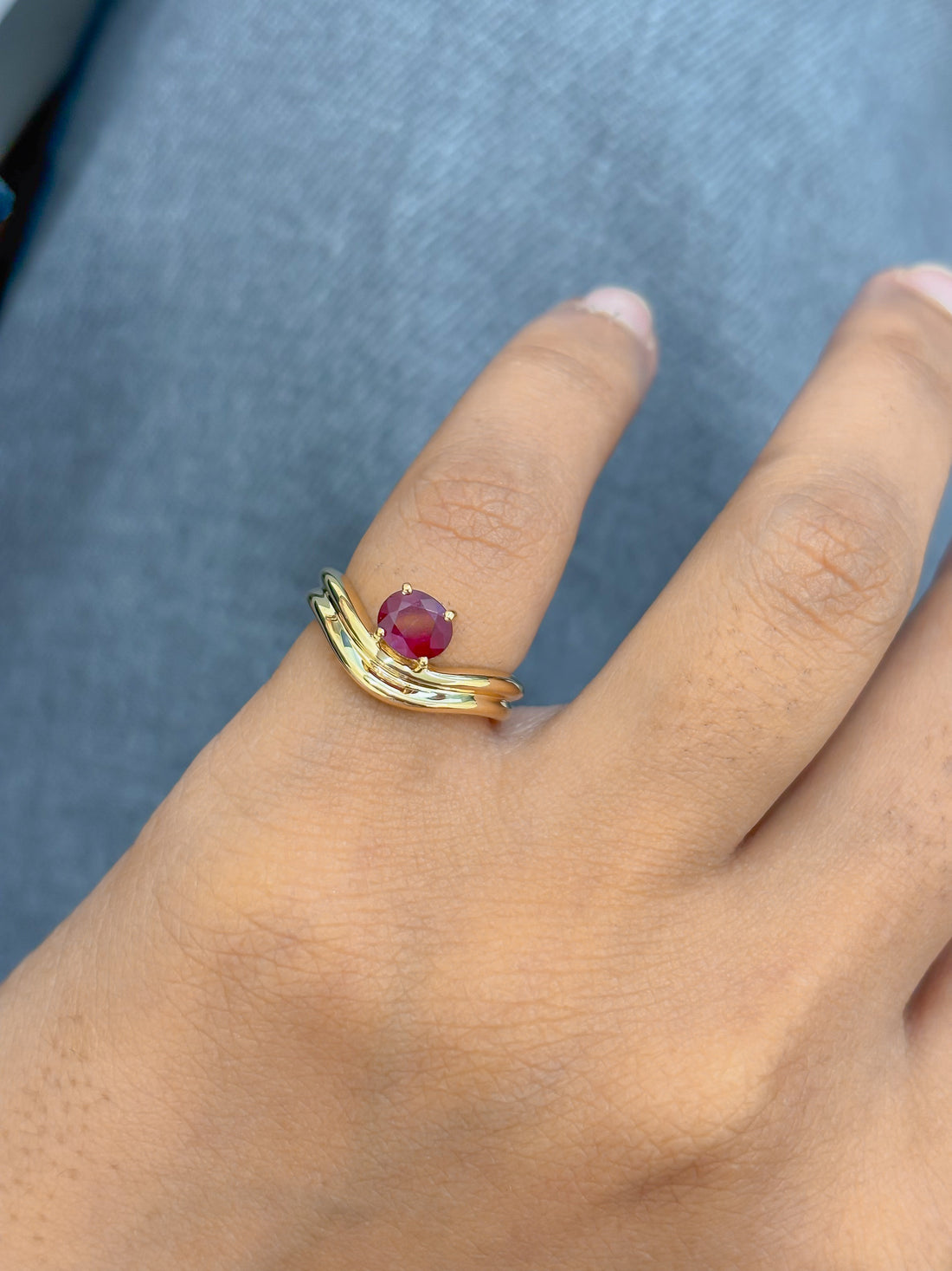 JPRG-5008/12129 Ruby Ring | 18K
