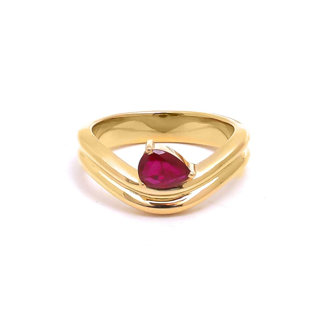 JPRG-5011/12132 Ruby Ring | 18K
