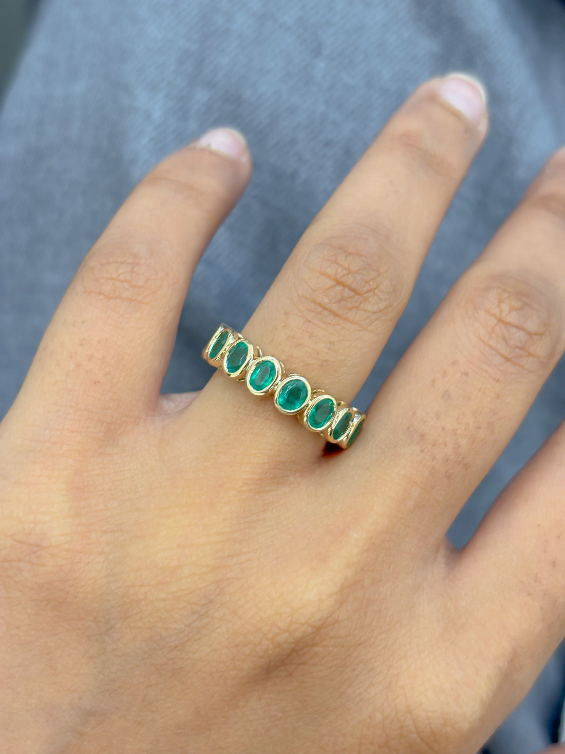 JPRG-5012/12133 Emerald Ring | 18K
