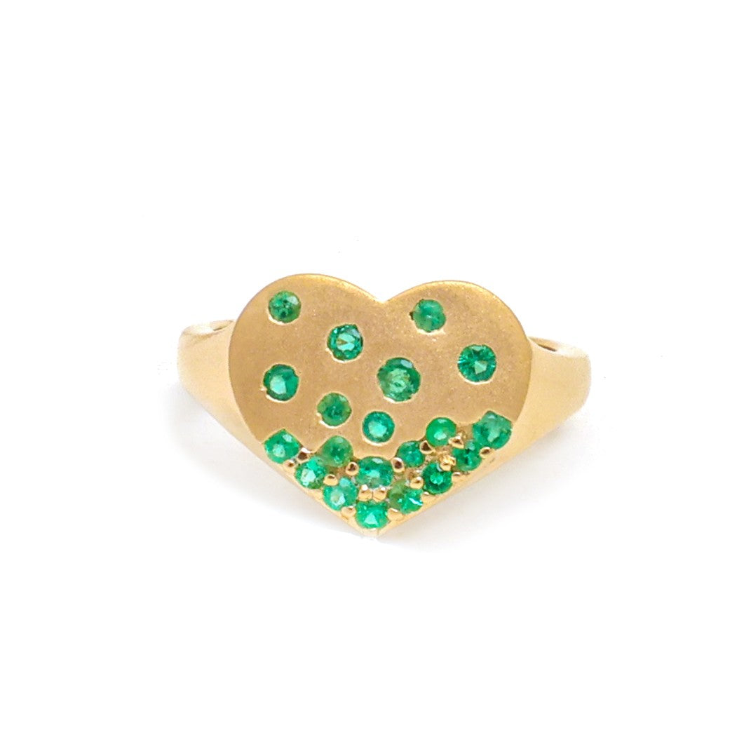 JPRG-5013/12134 Emerald Ring | 18K
