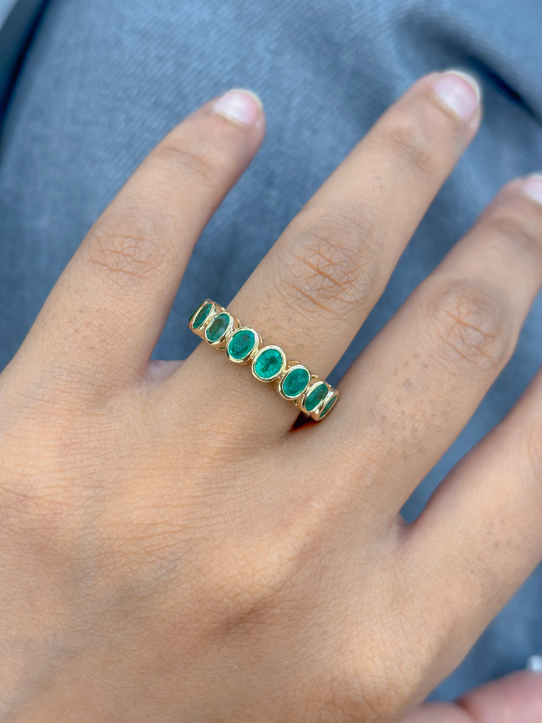 JPRG-5015/12136 Emerald Ring | 14K
