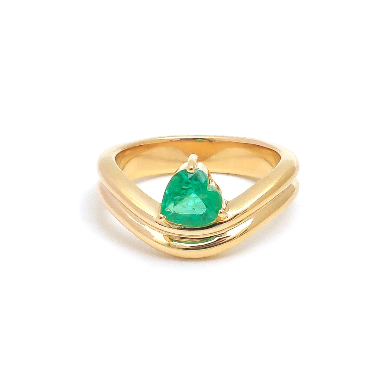 JPRG-5017/12138 Emerald Ring | 18K
