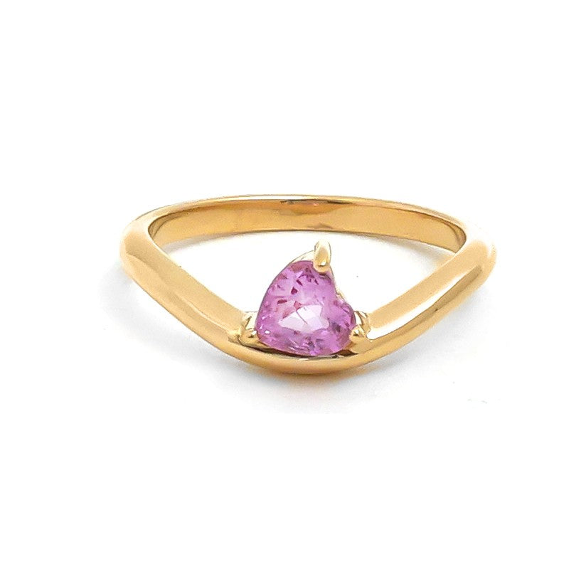 JPRG-5020/12141 Pink Sapphire Ring | 18K