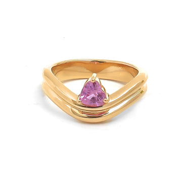 JPRG-5026/12147 Pink Sapphire Ring | 18K