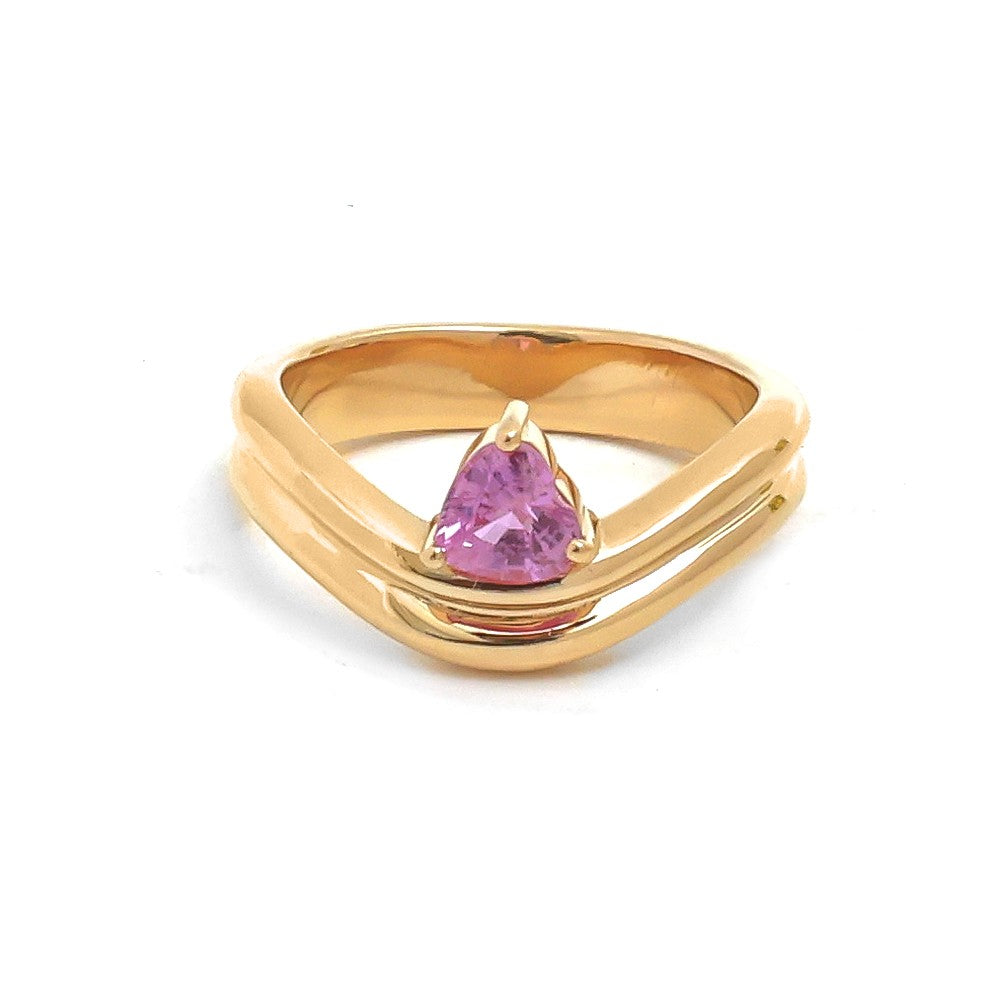 JPRG-5026/12147 Pink Sapphire Ring | 18K