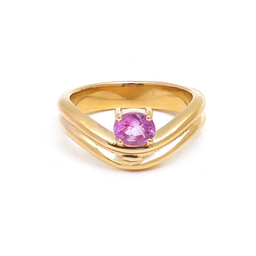 JPRG-5028/12149 Pink Sapphire Ring | 18K