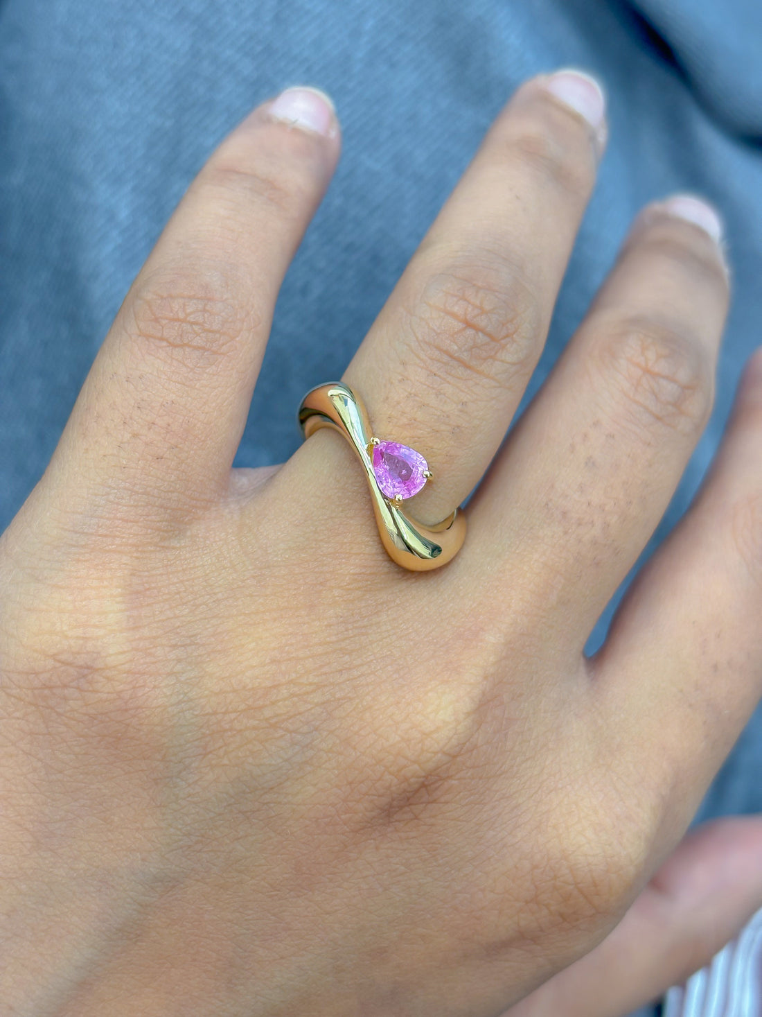 JPRG-5030/12151 Pink Sapphire Ring | 18K