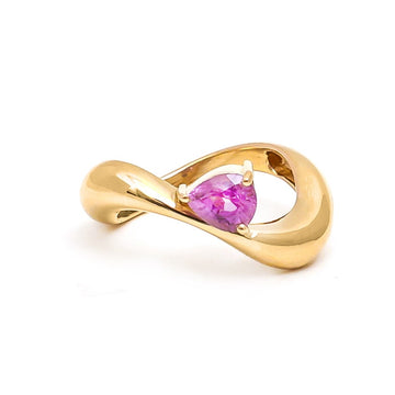 JPRG-5032/12153 Pink Sapphire Ring | 18K
