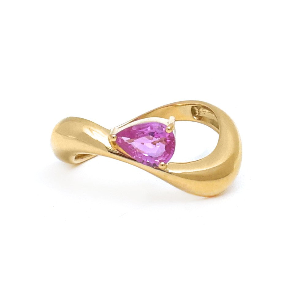 JPRG-5035/12156 Pink Sapphire Ring | 18K