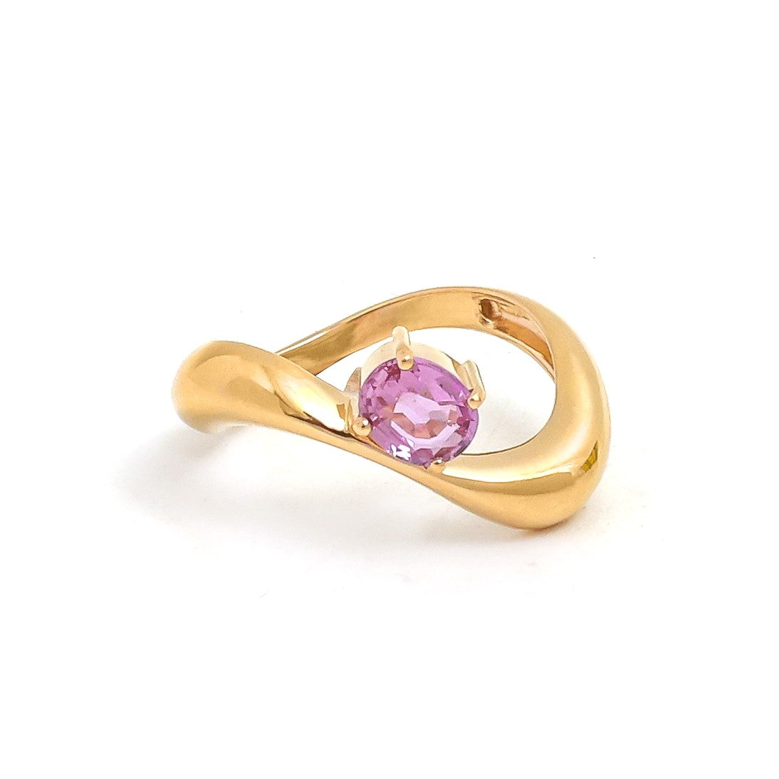 JPRG-5036/12157 Pink Sapphire Ring | 18K