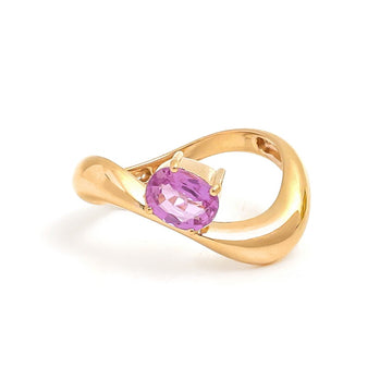 JPRG-5038/12159 Pink Sapphire Ring | 18K